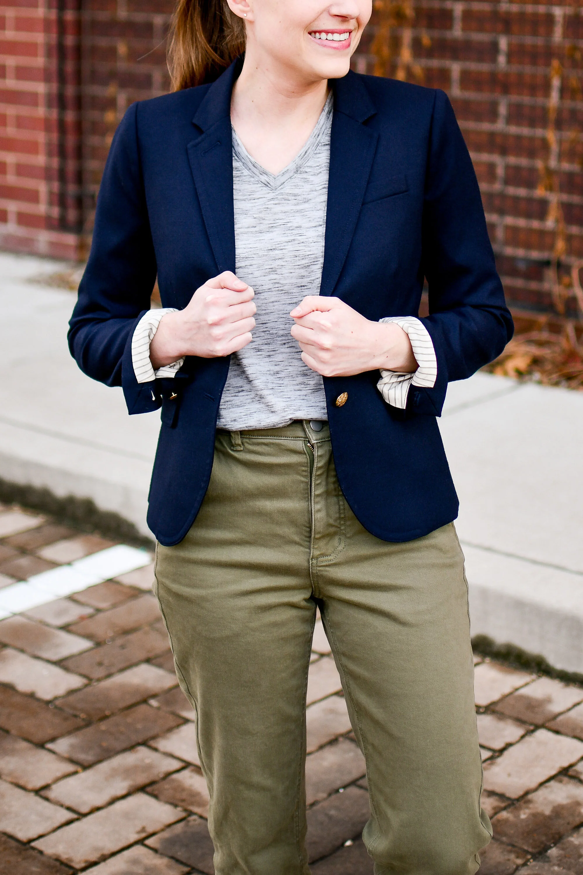 J crew clearance navy schoolboy blazer